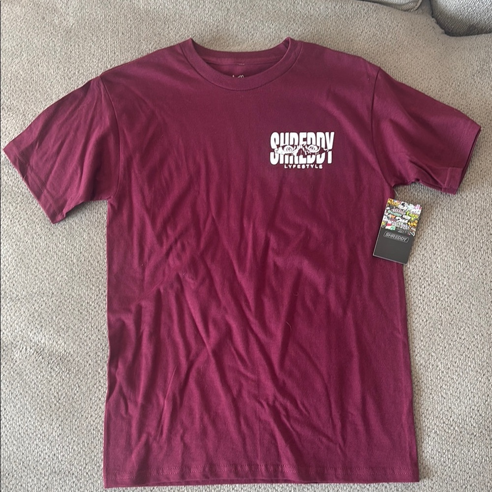 Burgundy Men's T-Shirt